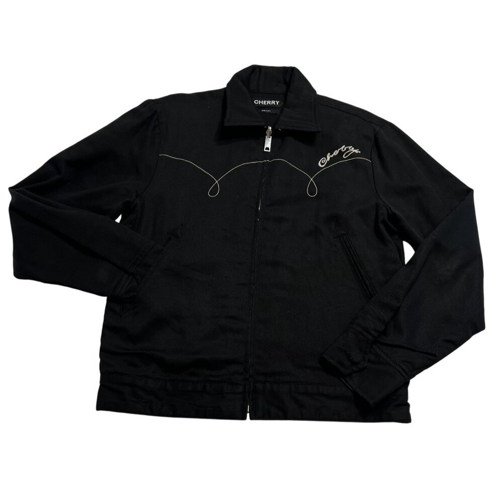 Cherry LA Western Utility Jacket in Black